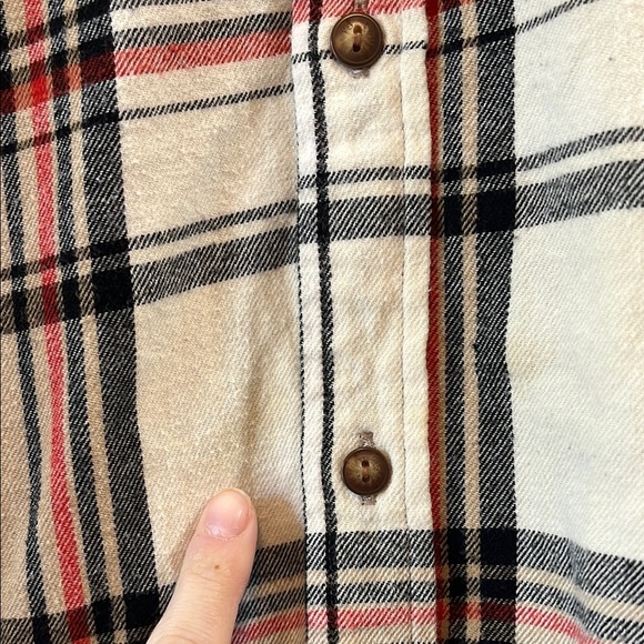 Levi's Button Down 100% Cotton Flannel Shirt - Size Large - Picture 13 of 13